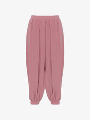 Balloon pleated pants