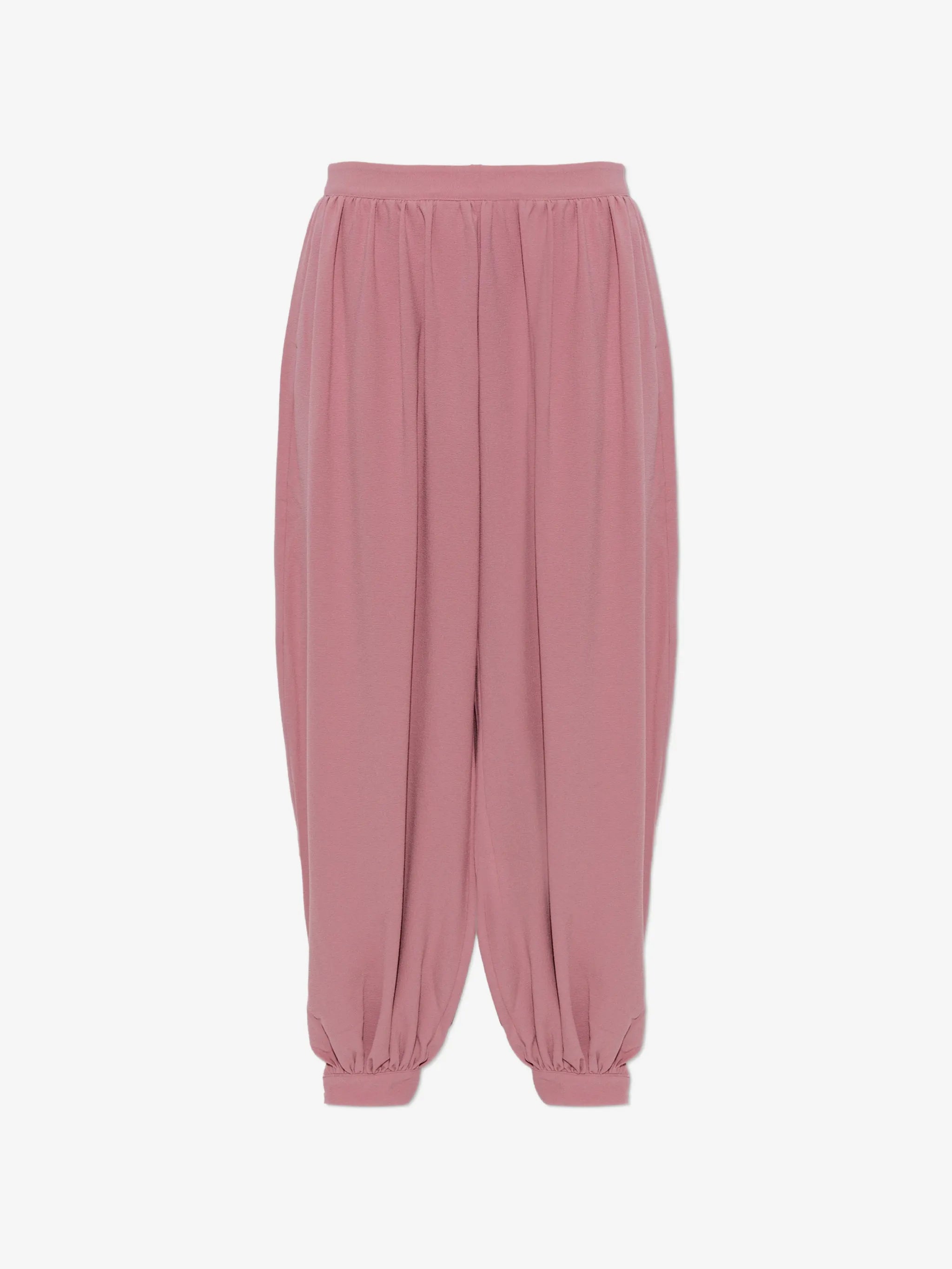 Balloon pleated pants