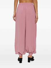 Balloon pleated pants