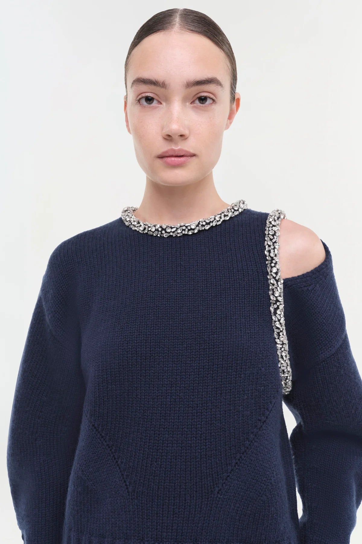 MONROE PULLOVER WITH EMBELLISHMENT