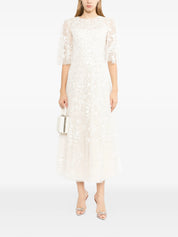 Laurel grace round neck ankle gown