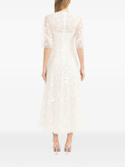 Laurel grace round neck ankle gown