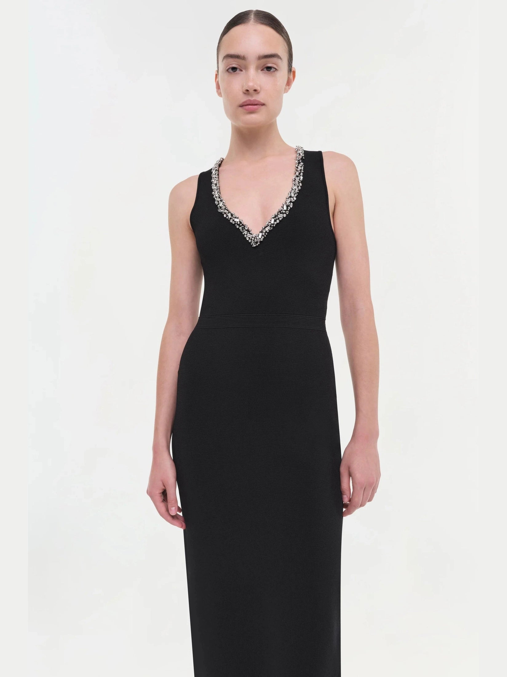 Odetta l/s midi dress