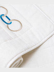 Links embroidery bath mat