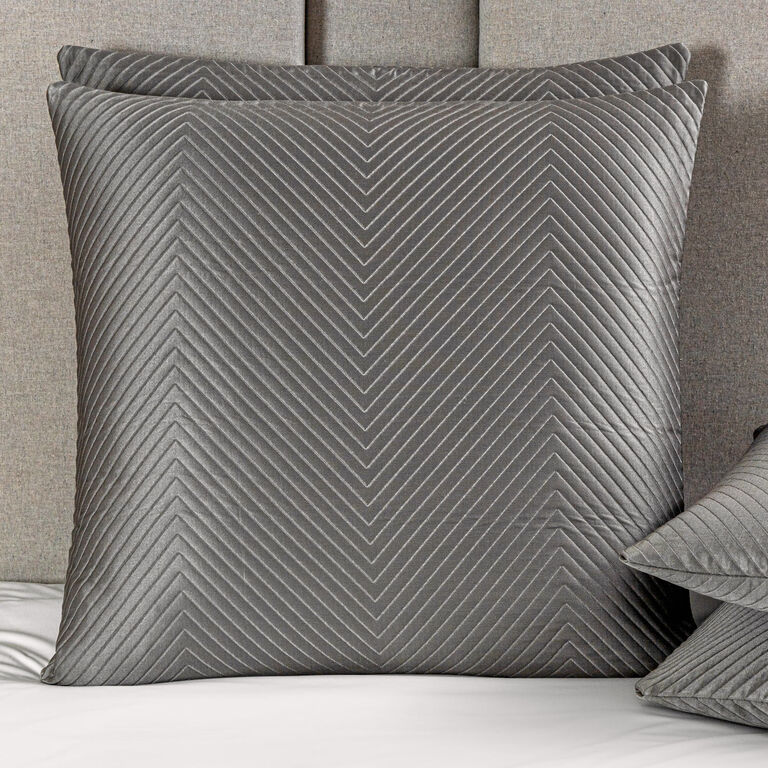 LUX HERRINGBONE SHAMS