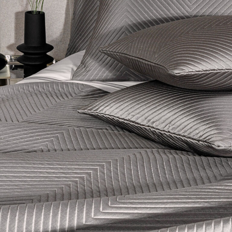 LUX HERRINGBONE SHAMS