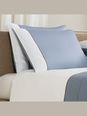 Colour block sham