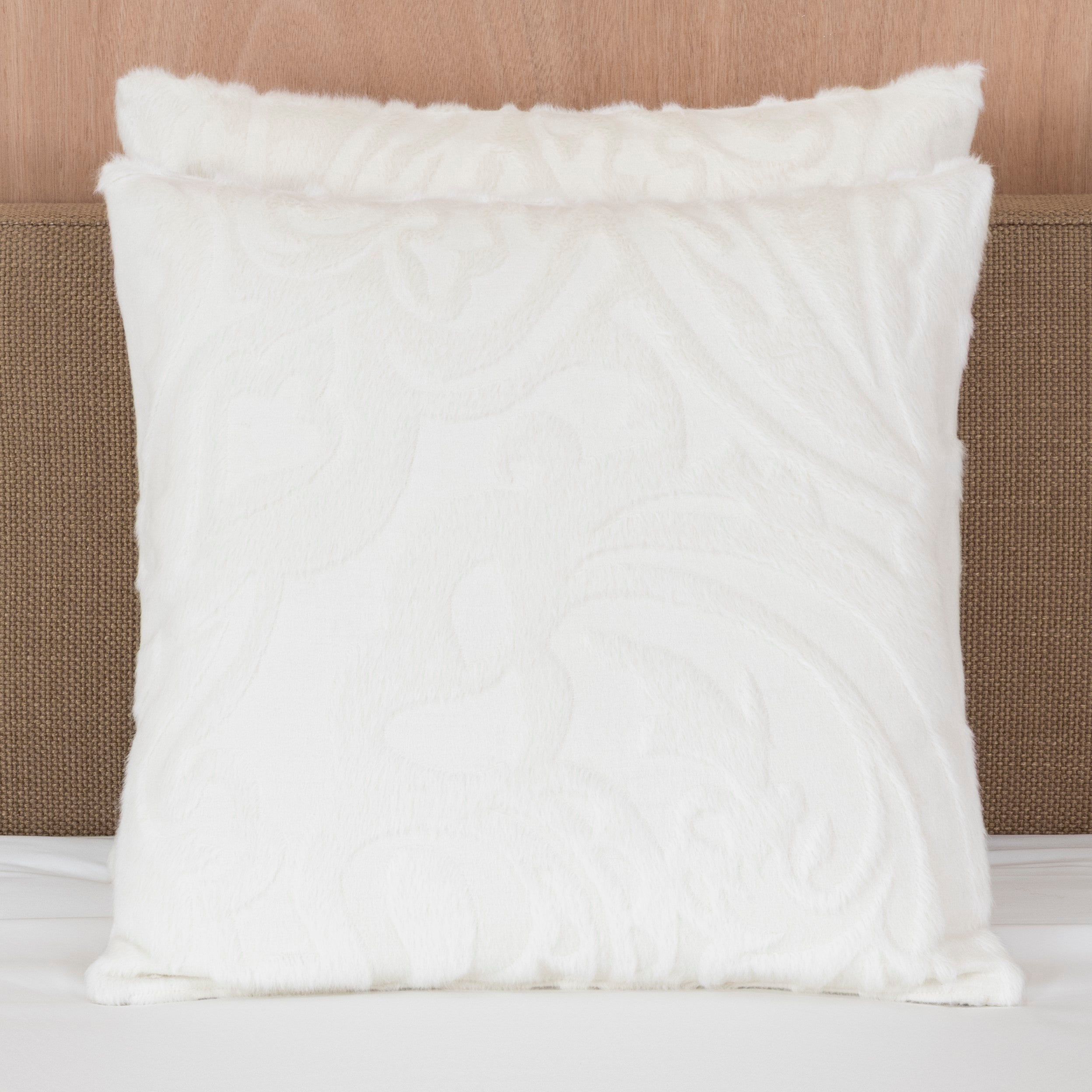 LUXURY ALPACA PAISLEY - CUSHION COVER W/ZIP - CUSHION W/ZIP