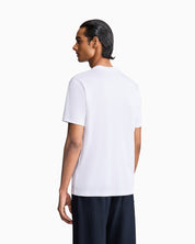 Short-sleeve cotton interlock T-shirt with logo