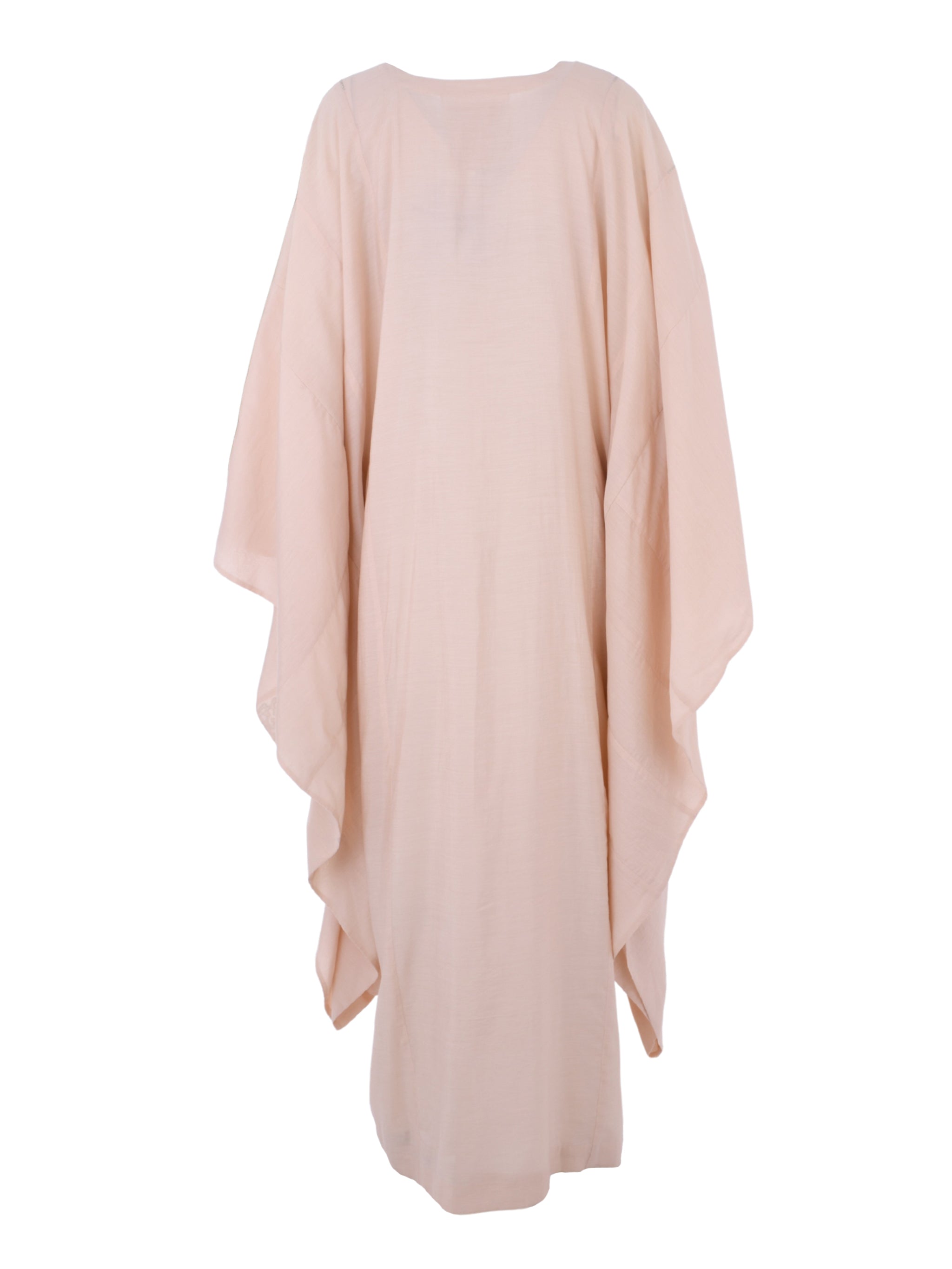 Butterfly Cotton-Silk Kaftan