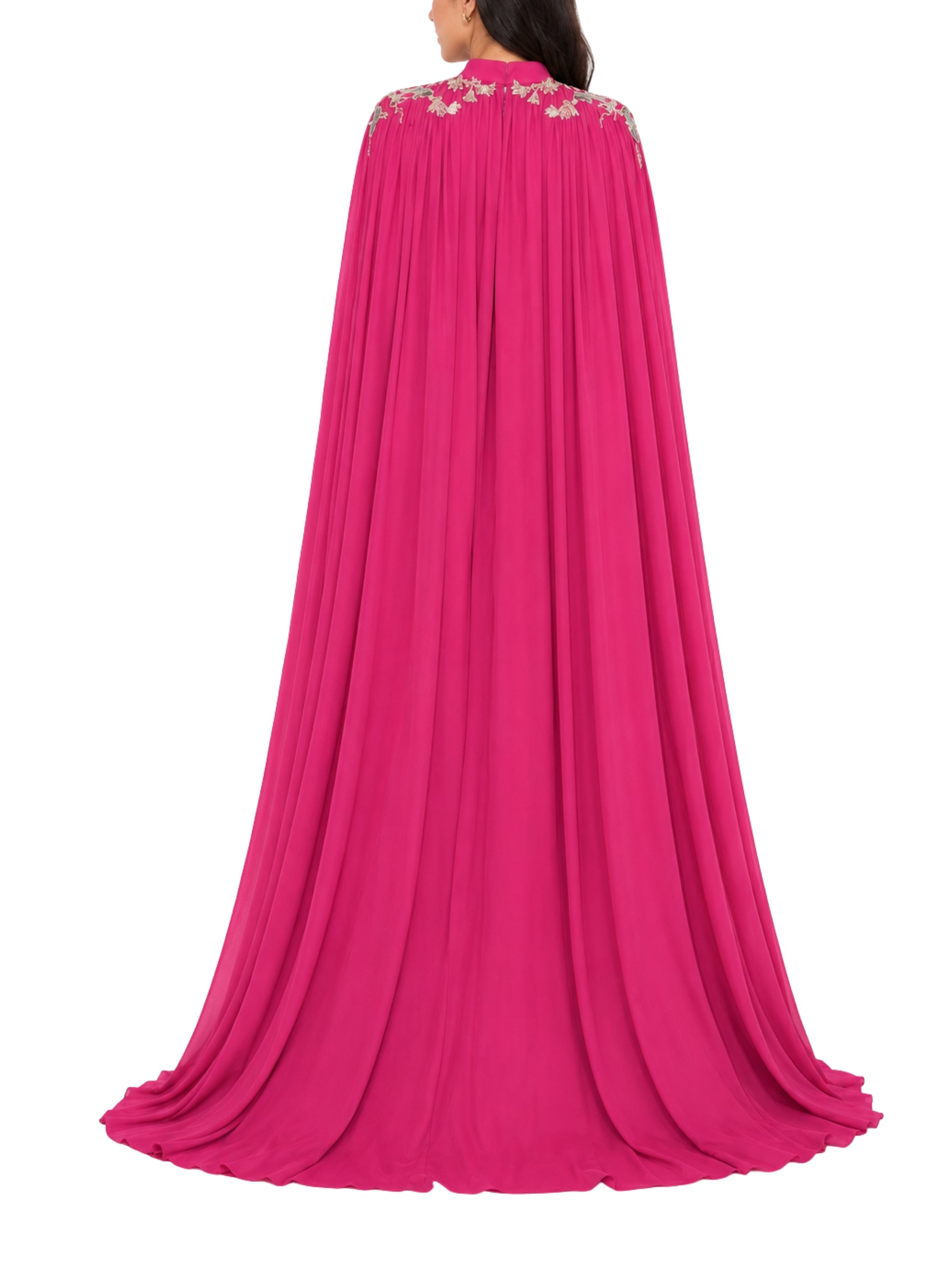 Flowy embroidered dress
