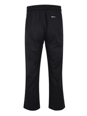 LINEN BLACK PANT (LOGO BACK POCKET)