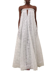 Carousel metallic twist gown