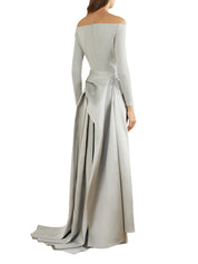 The Winslow Maxi Dress in Platinum