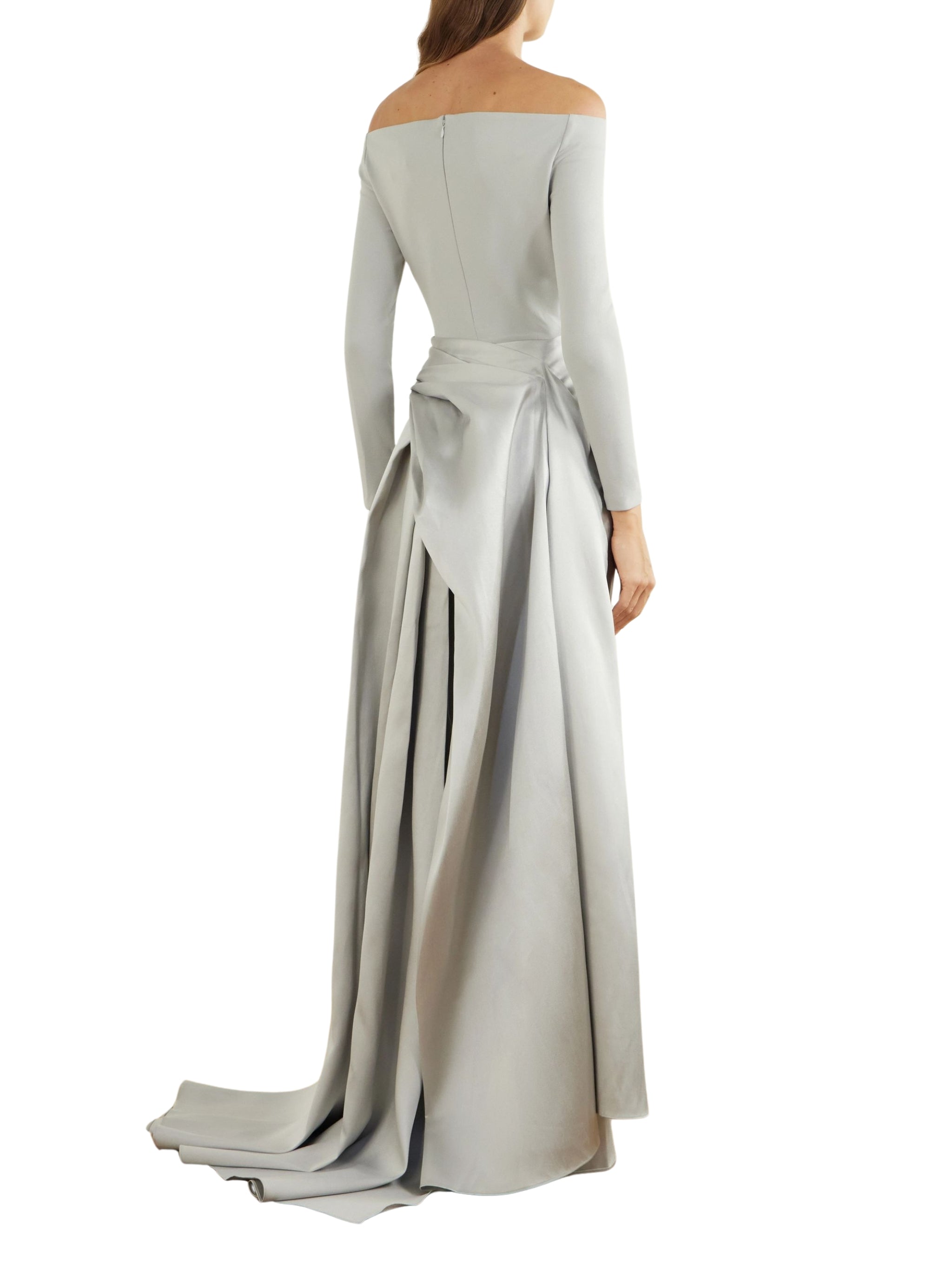 The Winslow Maxi Dress in Platinum