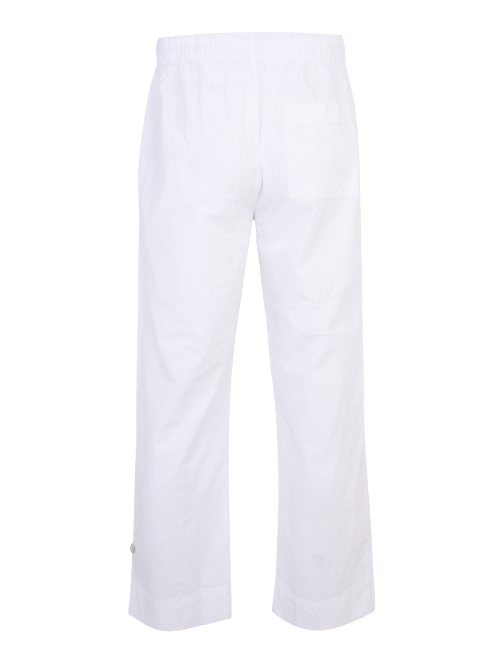 Luan cotton lyocell blend seersucker trouser