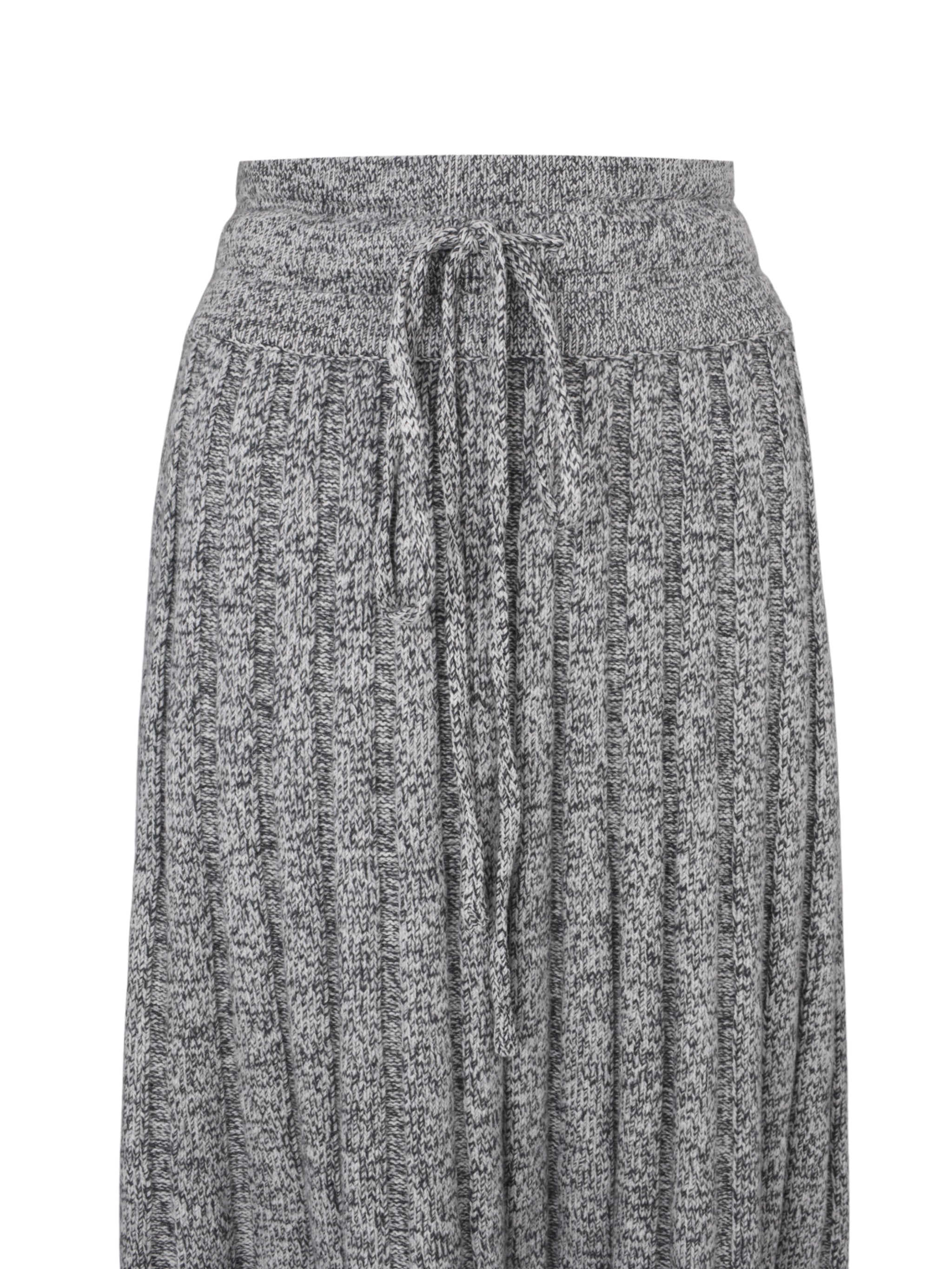 The pleated midi skirt in ink