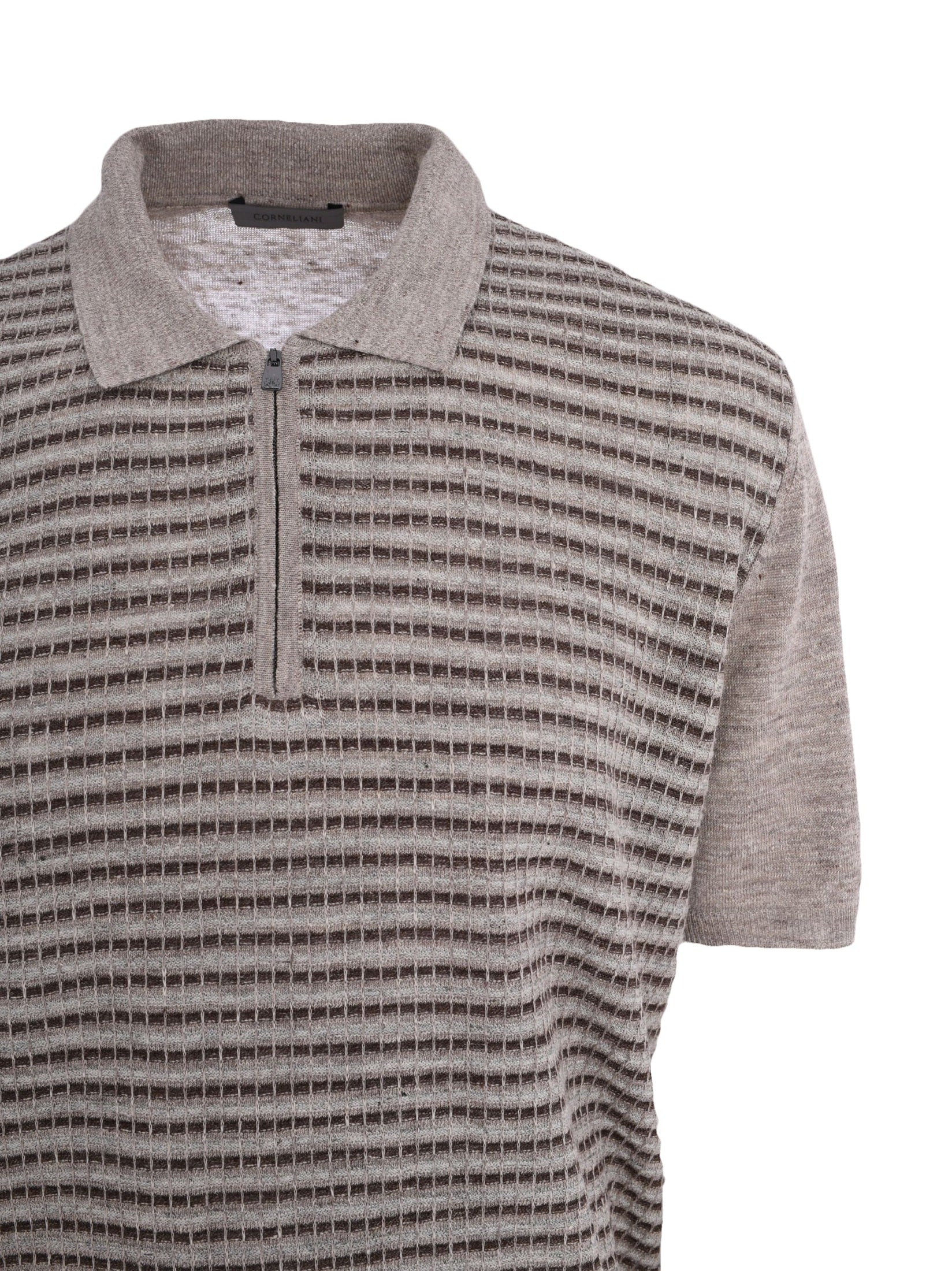 Knitted polo