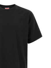 'boke flower 2.0' embroidered oversized t-shirt in cotton