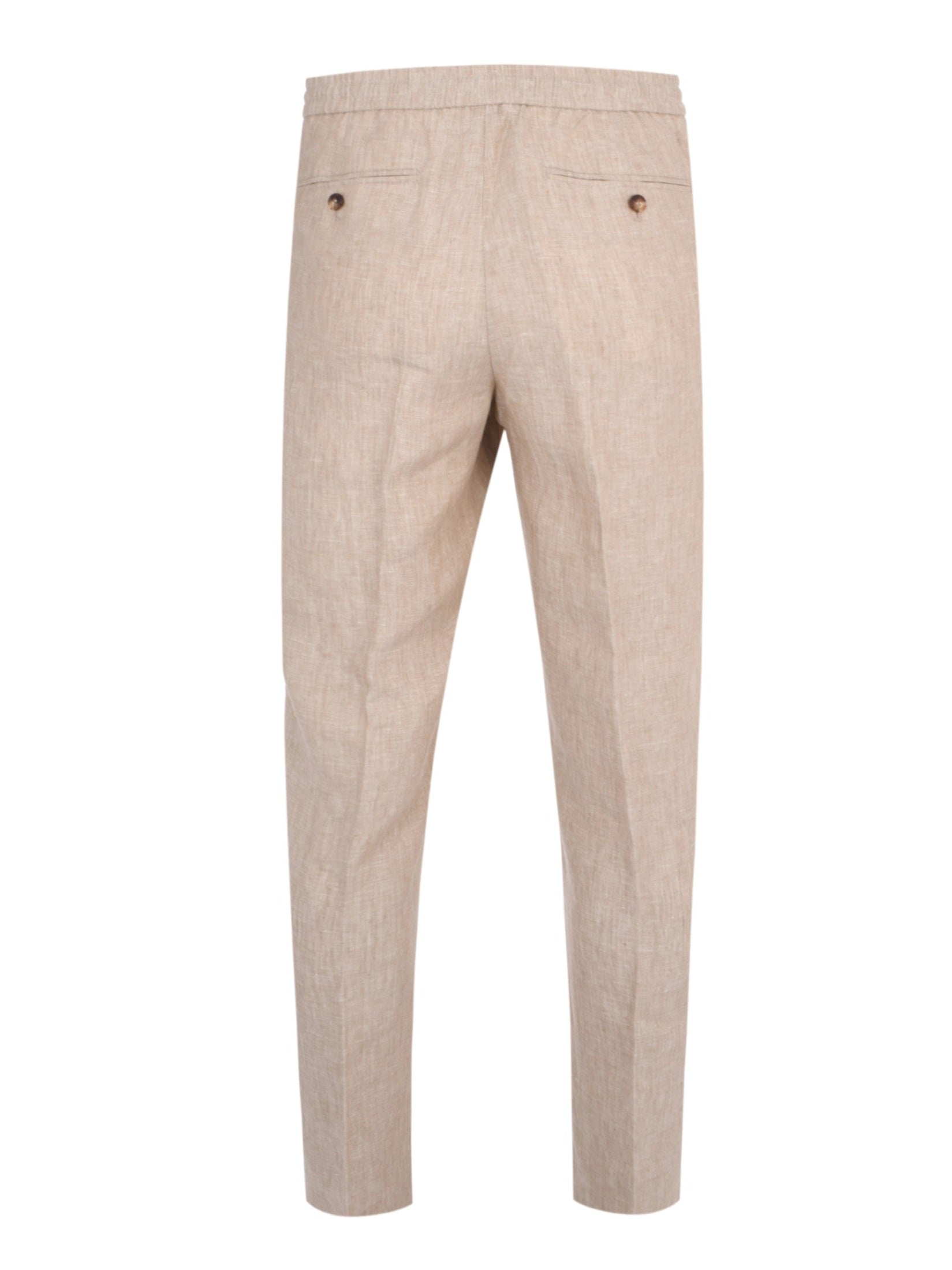 Linen drawcord pants