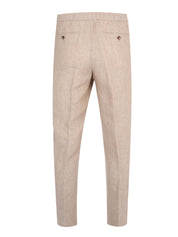 Linen drawcord pants