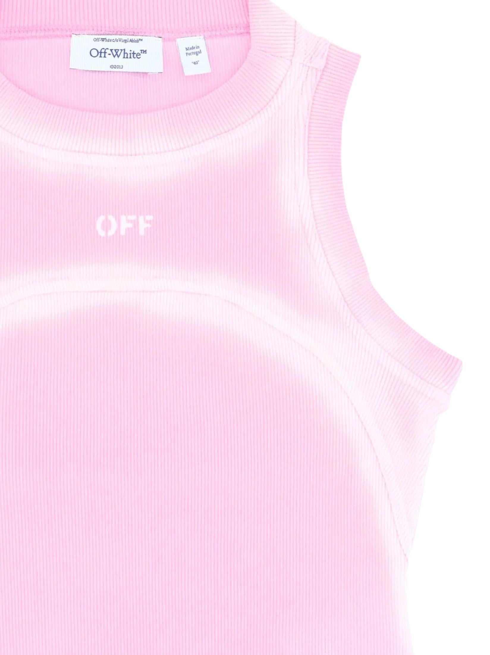 Spray off stamp rib round tan soft pink