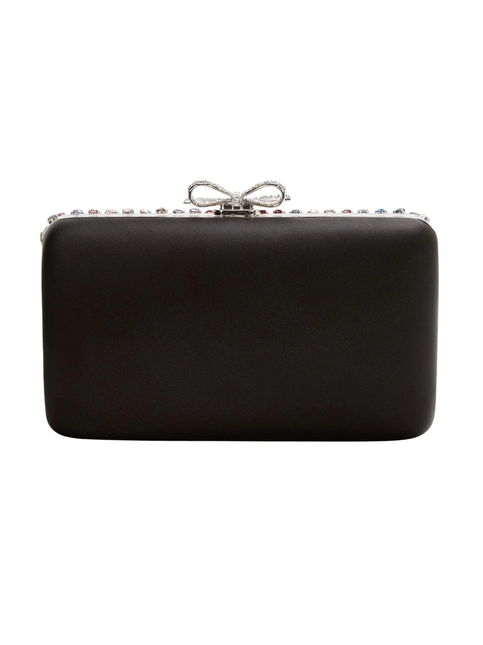 Multi crystal chainmail clutch