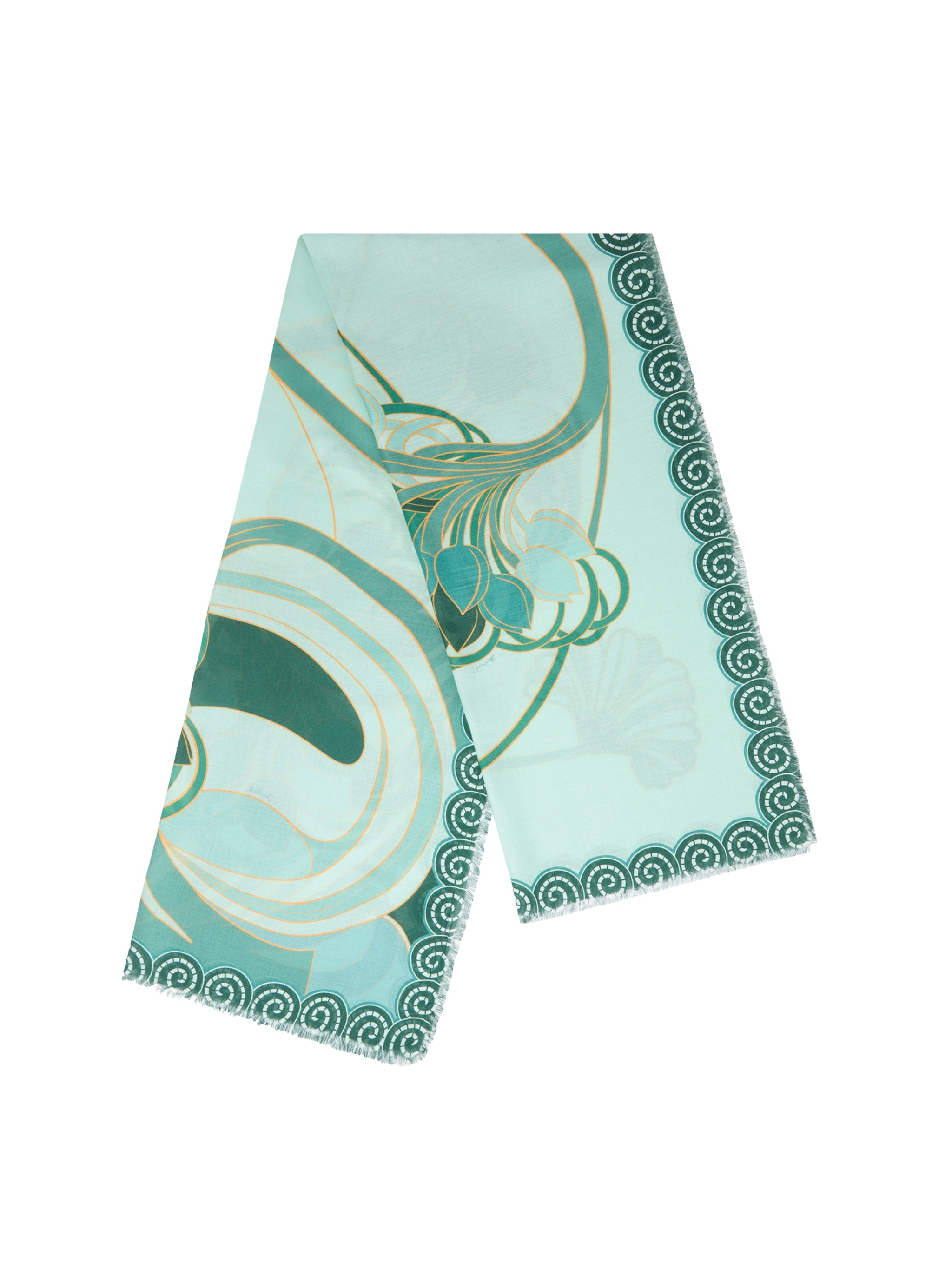Scarf (70x180) blooming tulip placee