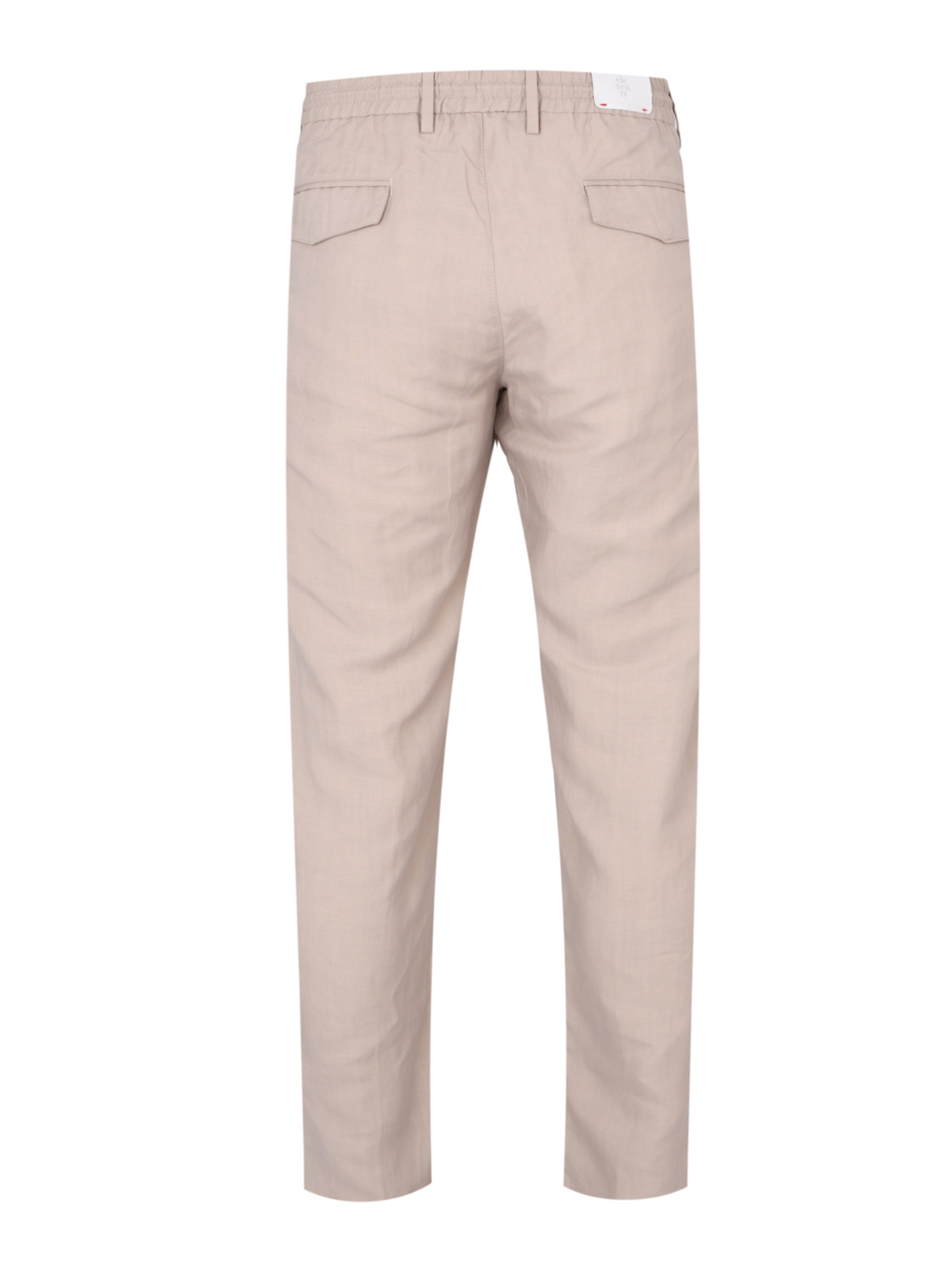 Drawstring Pleated Jogger Trousers