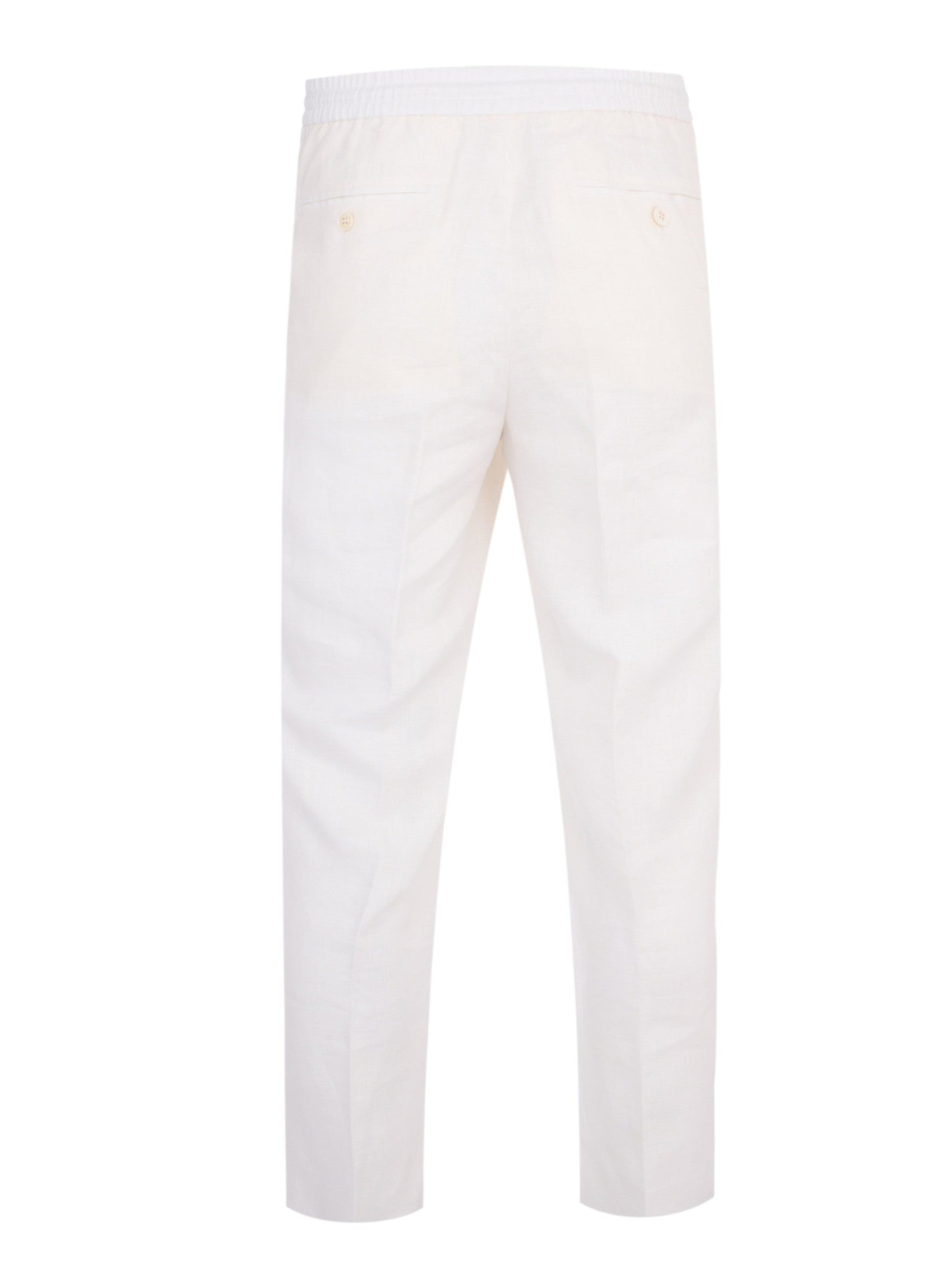Linen drawcord pants