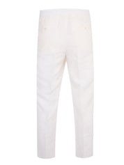 Linen drawcord pants