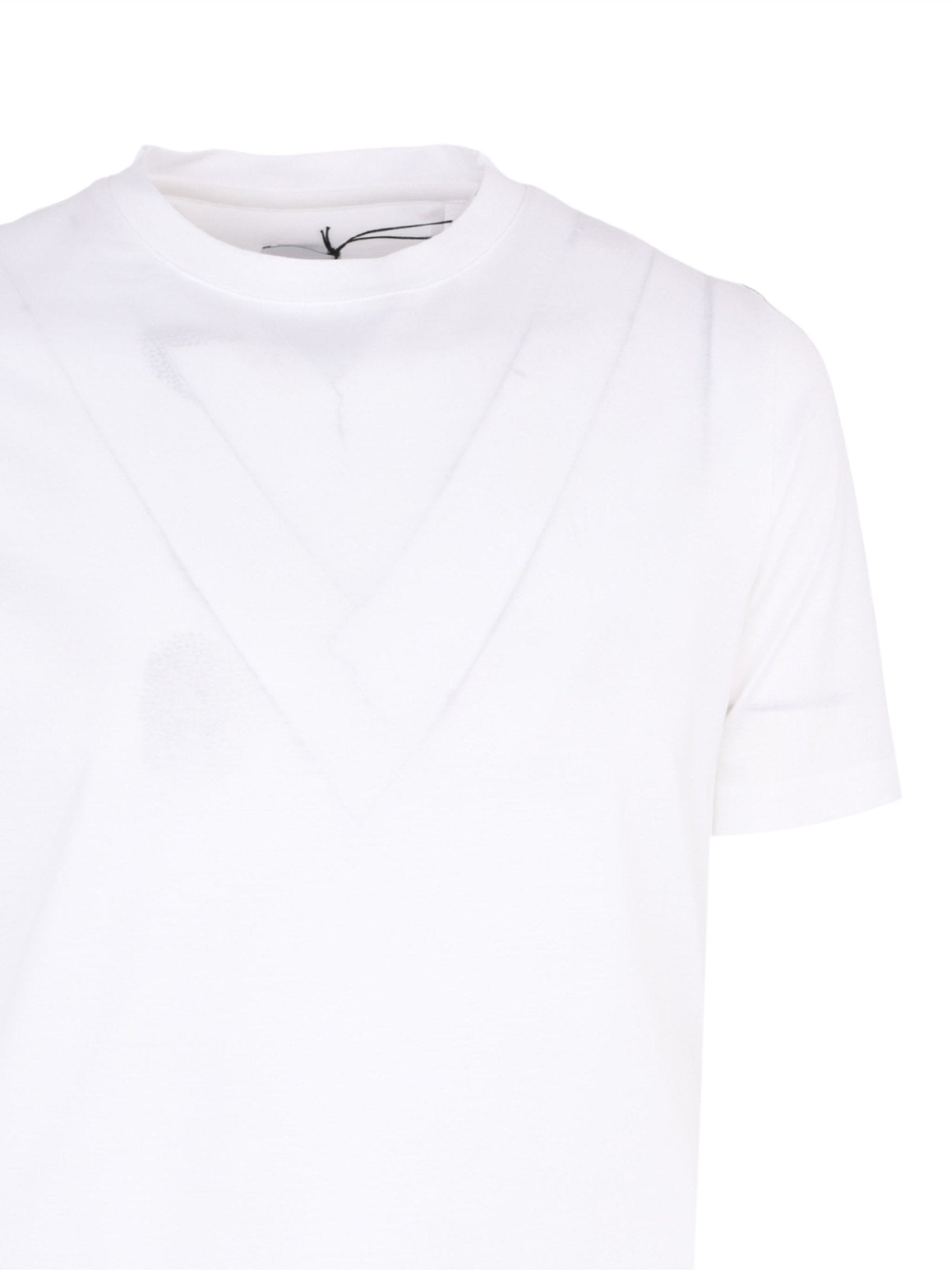 White cotton t-shirt