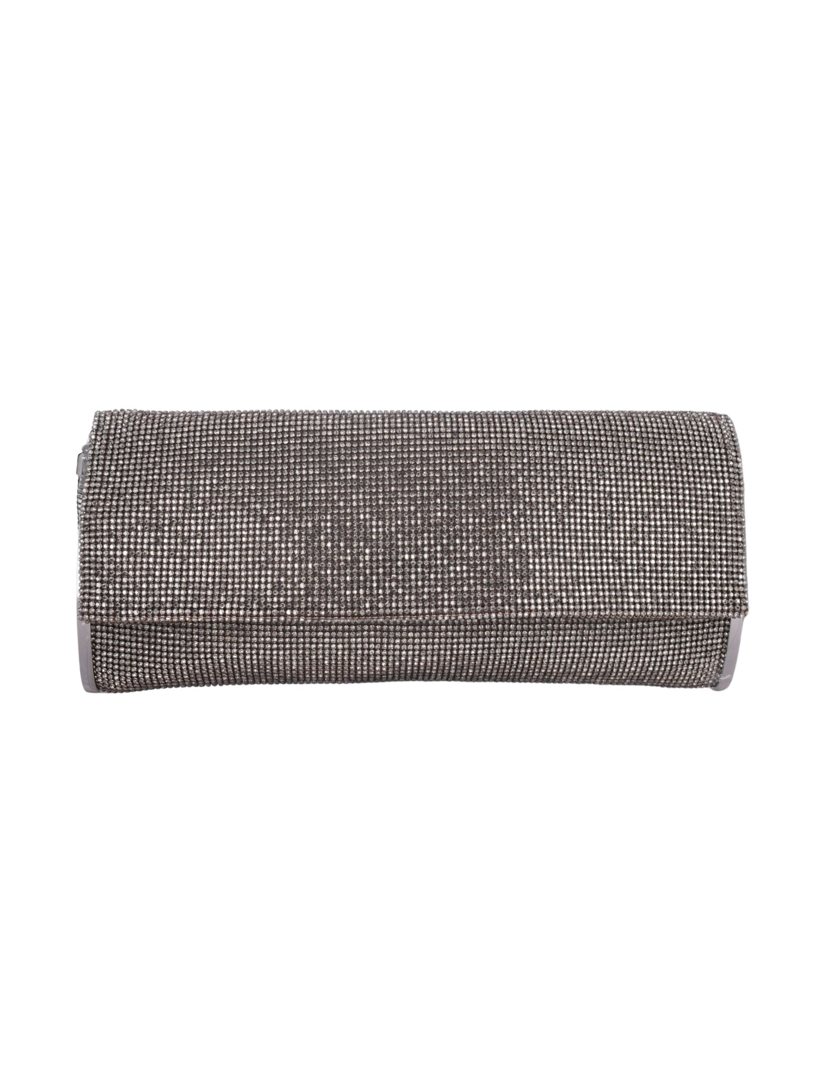Kate crystal mesh silver shadow