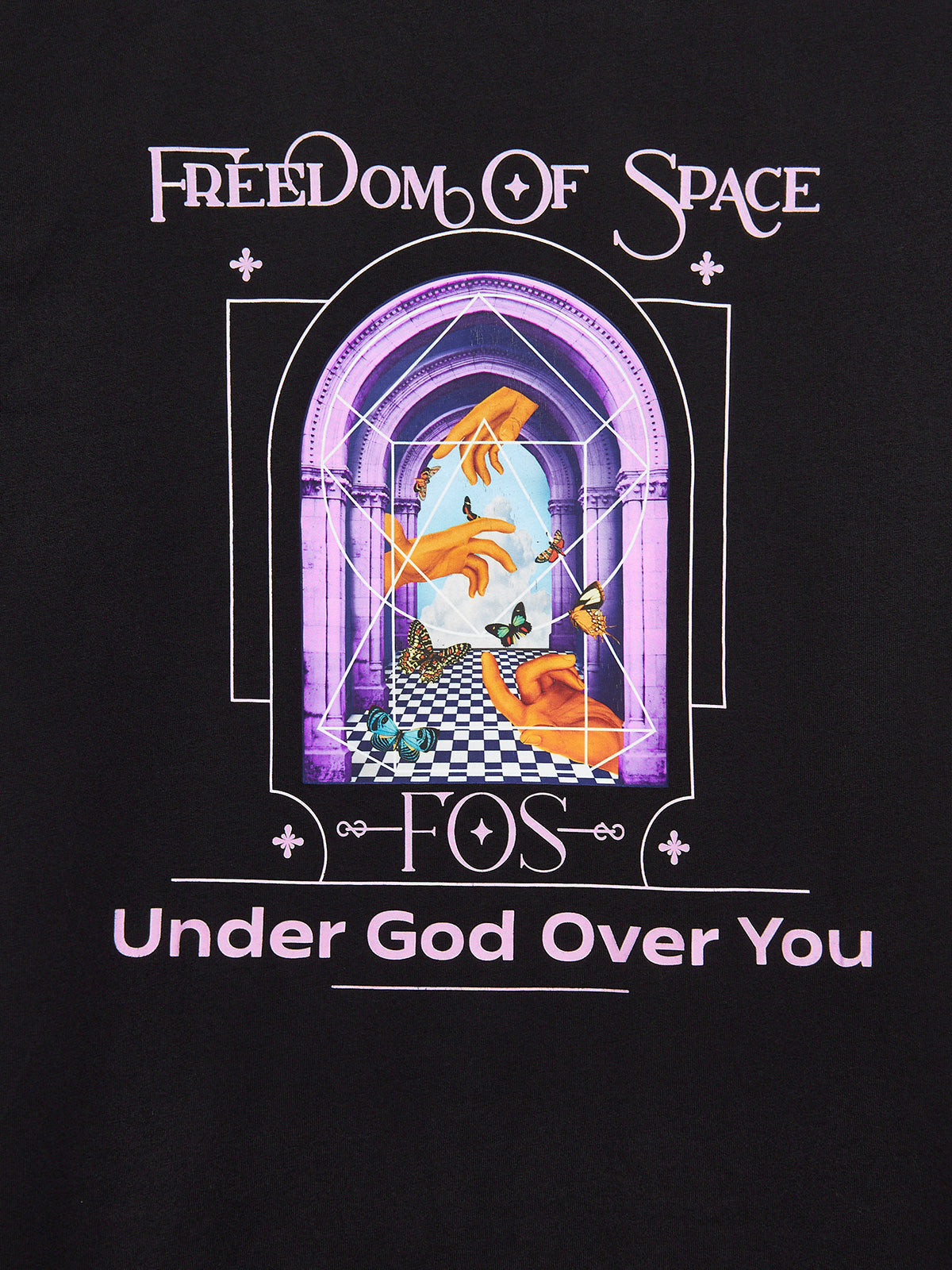 UNDER GOD OVER YOU T-SHIRT