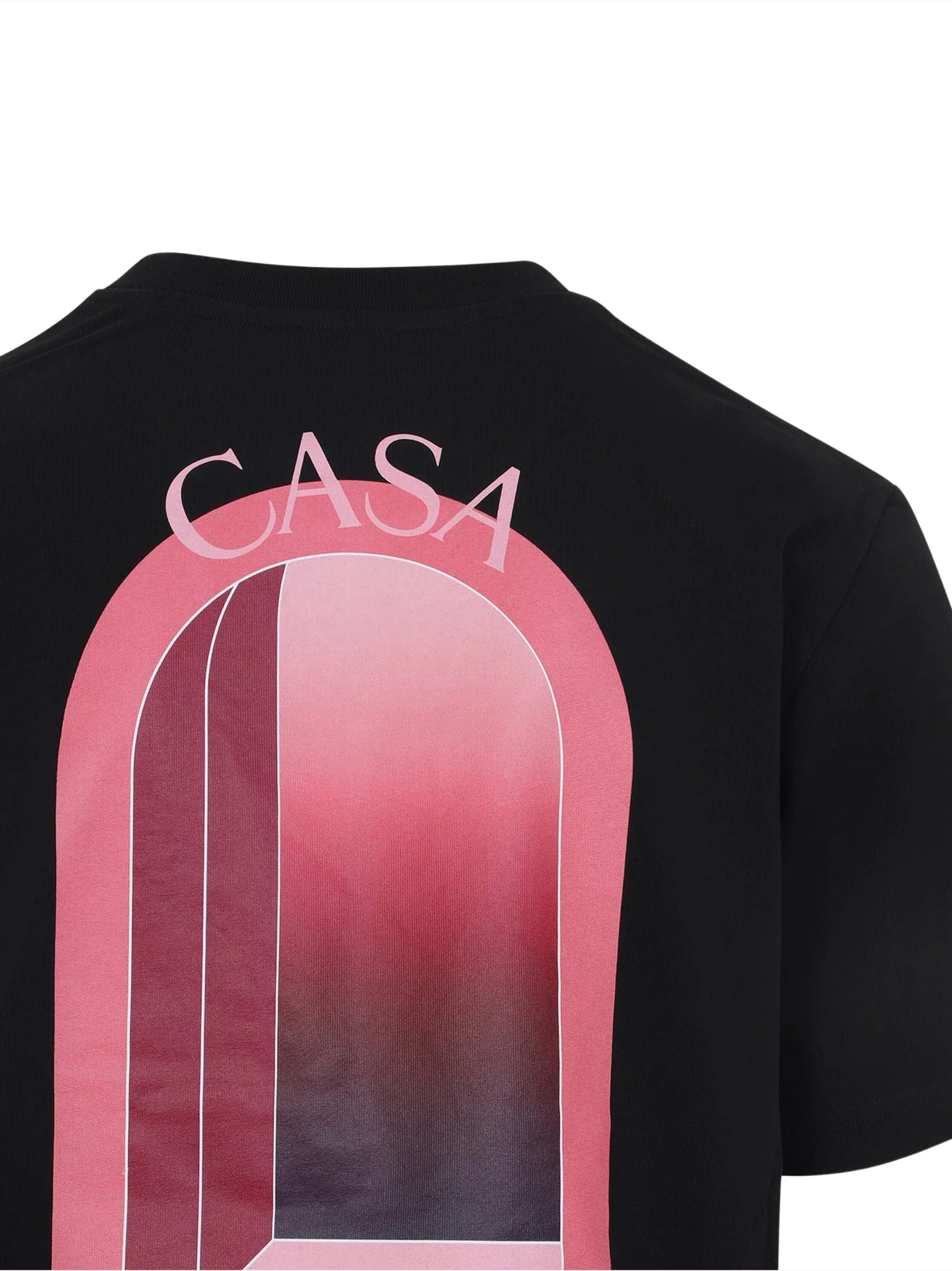 Black & Pink Arches Short Sleeve T?Shirt