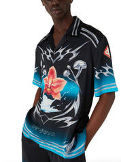 CUBAN COLLAR SHORT SLEEVE SHIRT