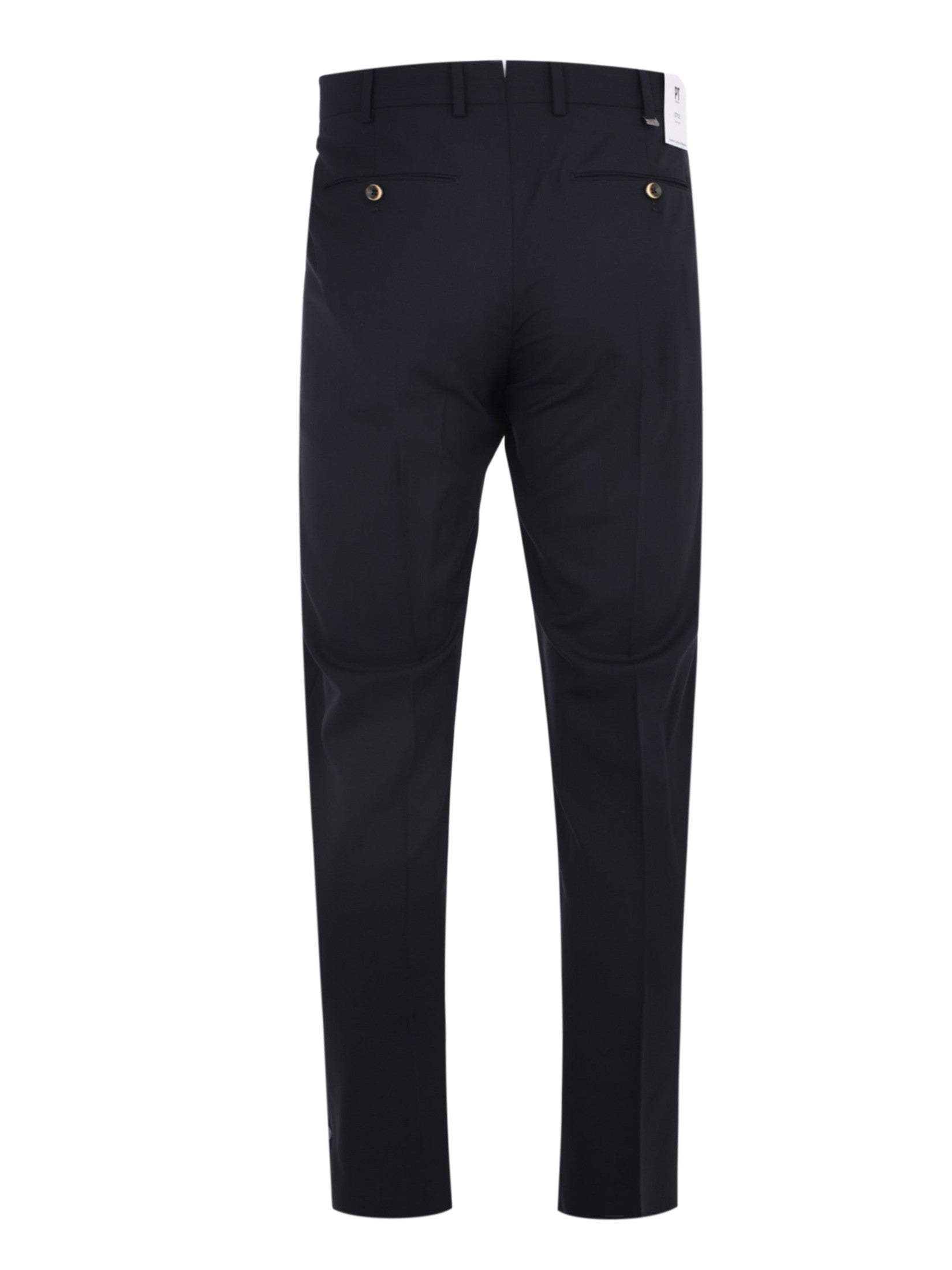 Pantalone union 1 pleat diagonal pockets unfinished b.