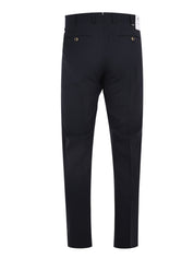 Pantalone union 1 pleat diagonal pockets unfinished b.