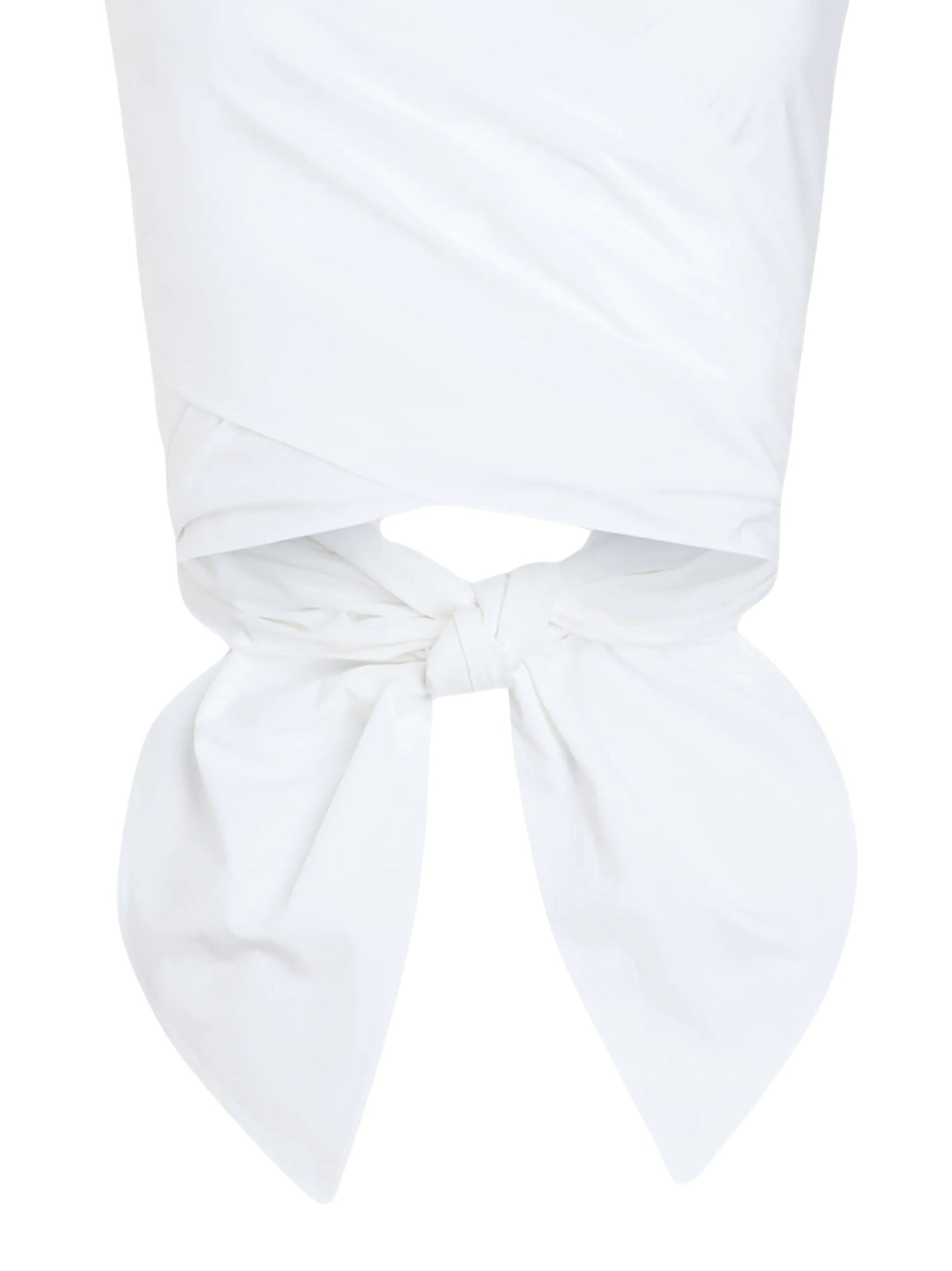 Organic Cotton Sleeveless Draped Top