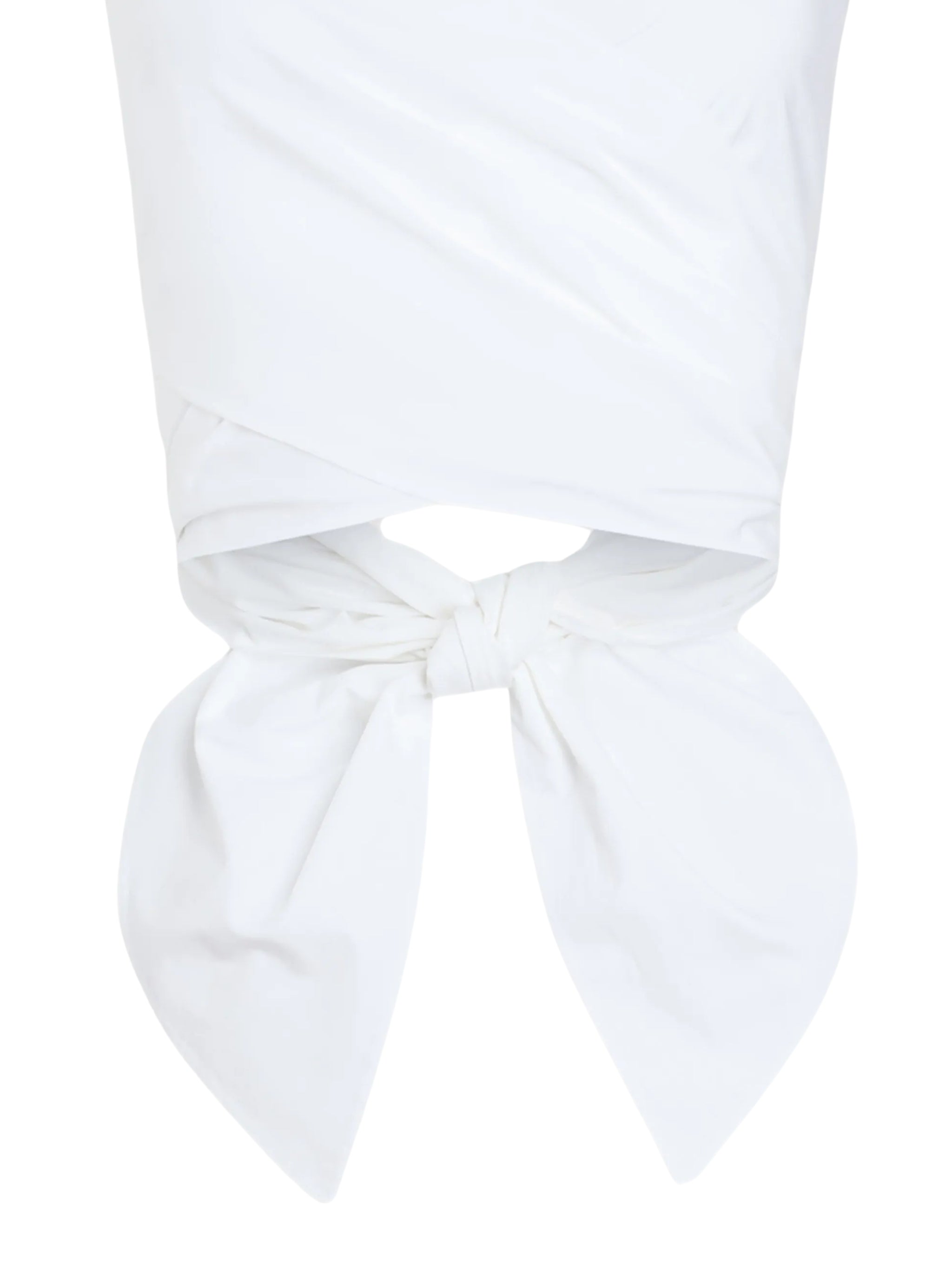 Organic Cotton Sleeveless Draped Top