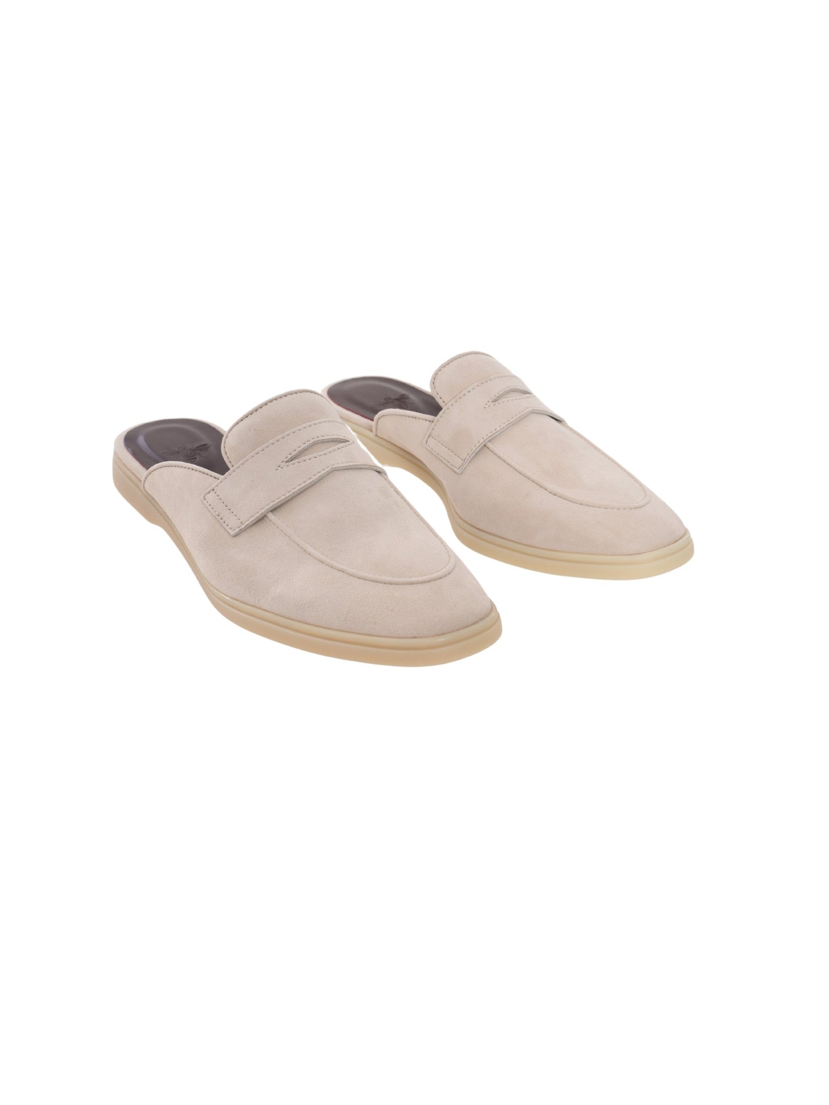Nomad suede gomme slippers