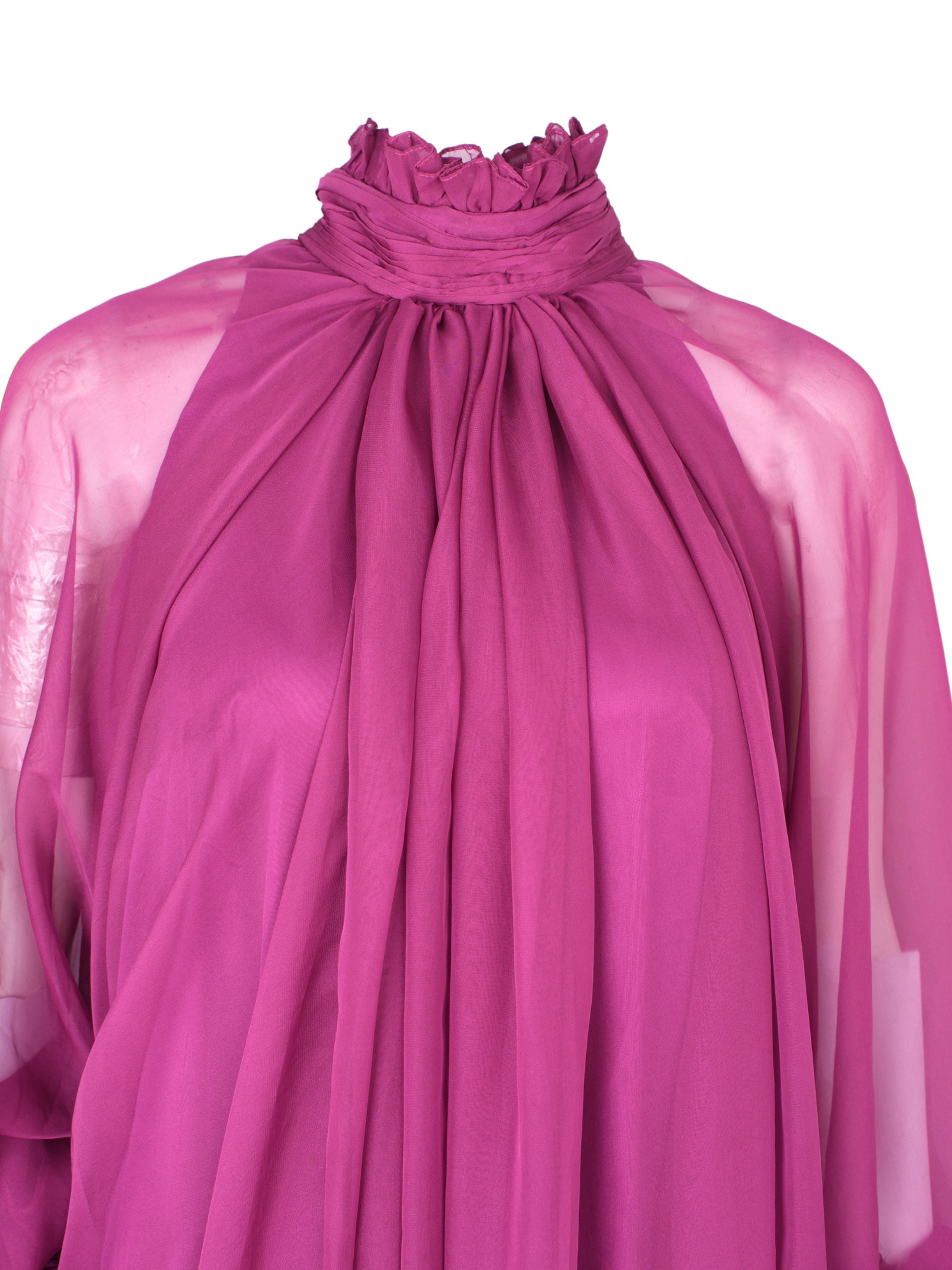 Perla chiffon maxi dress
