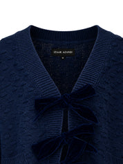 The bow detail cardigan
