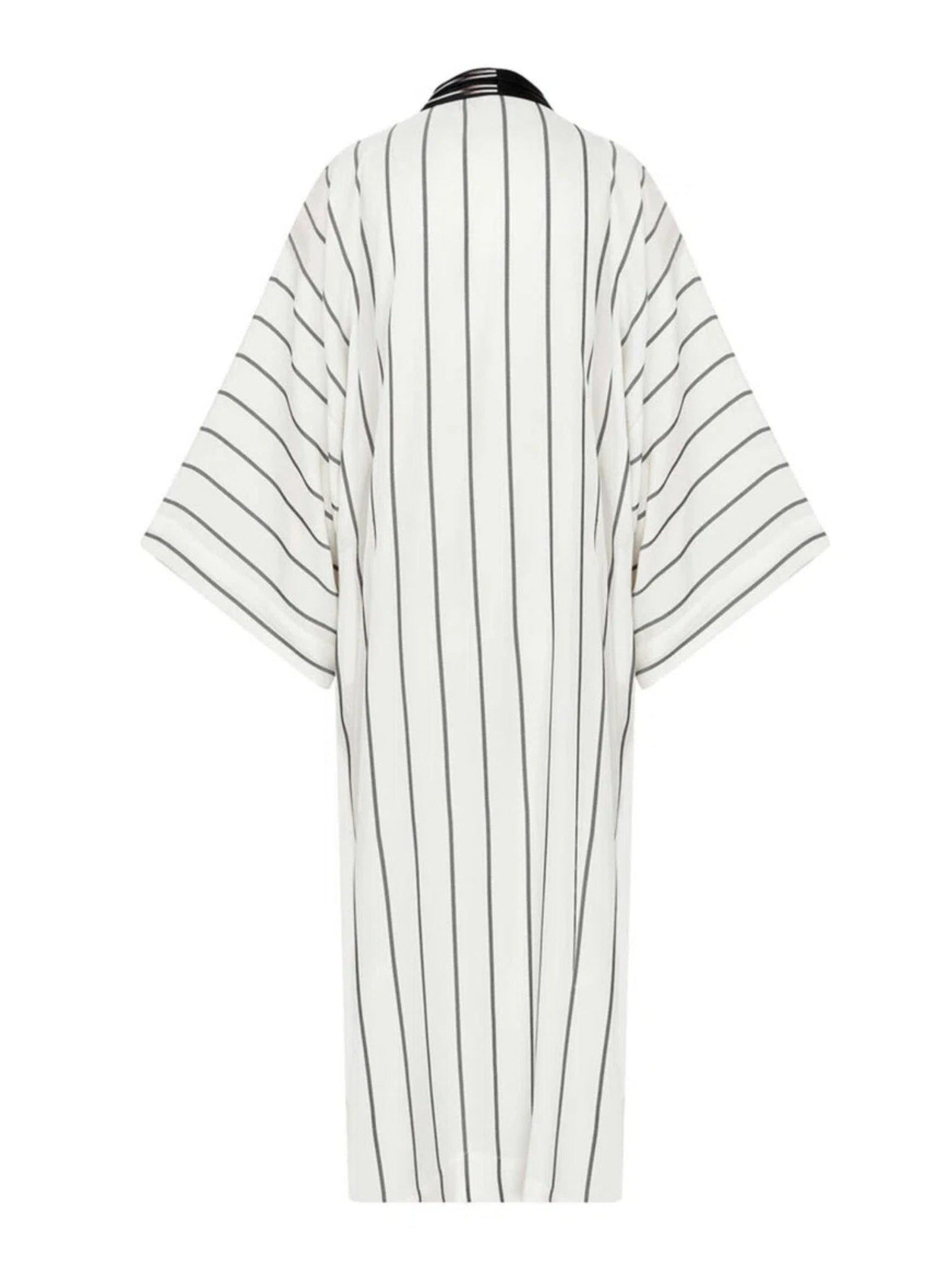 Modern,kutnu luxe ikat trim home robe