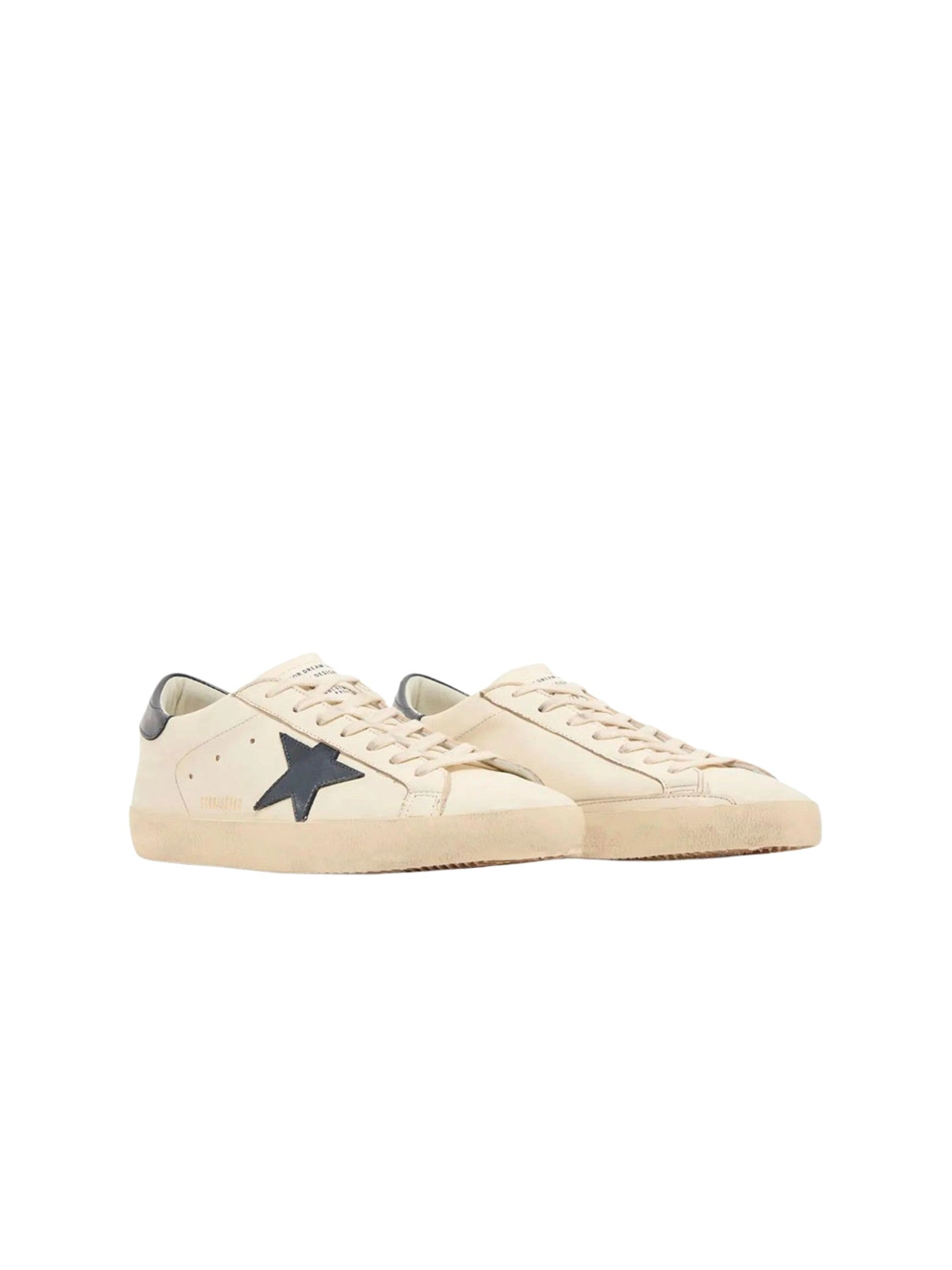 Super-star nappa upper shiny leather star and heel