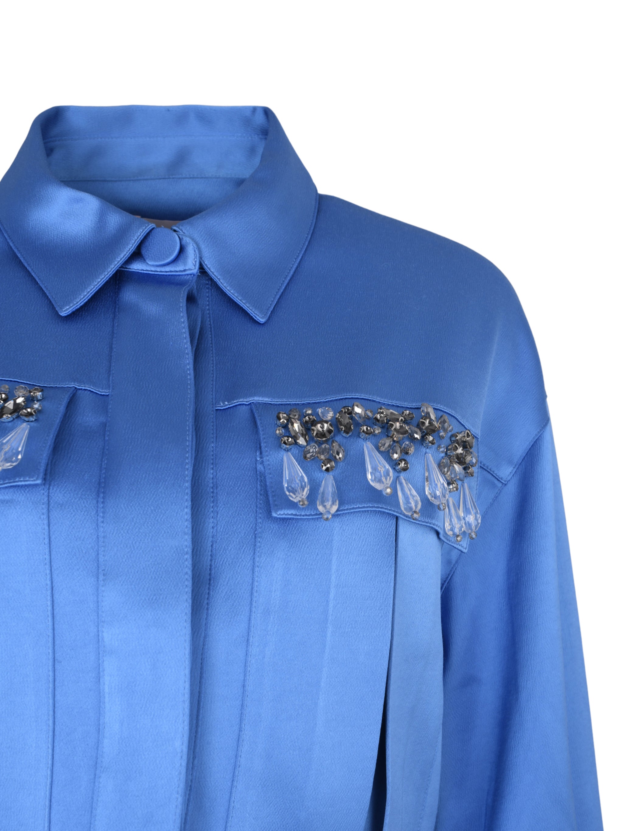 Layered gemstone damoni jacket
