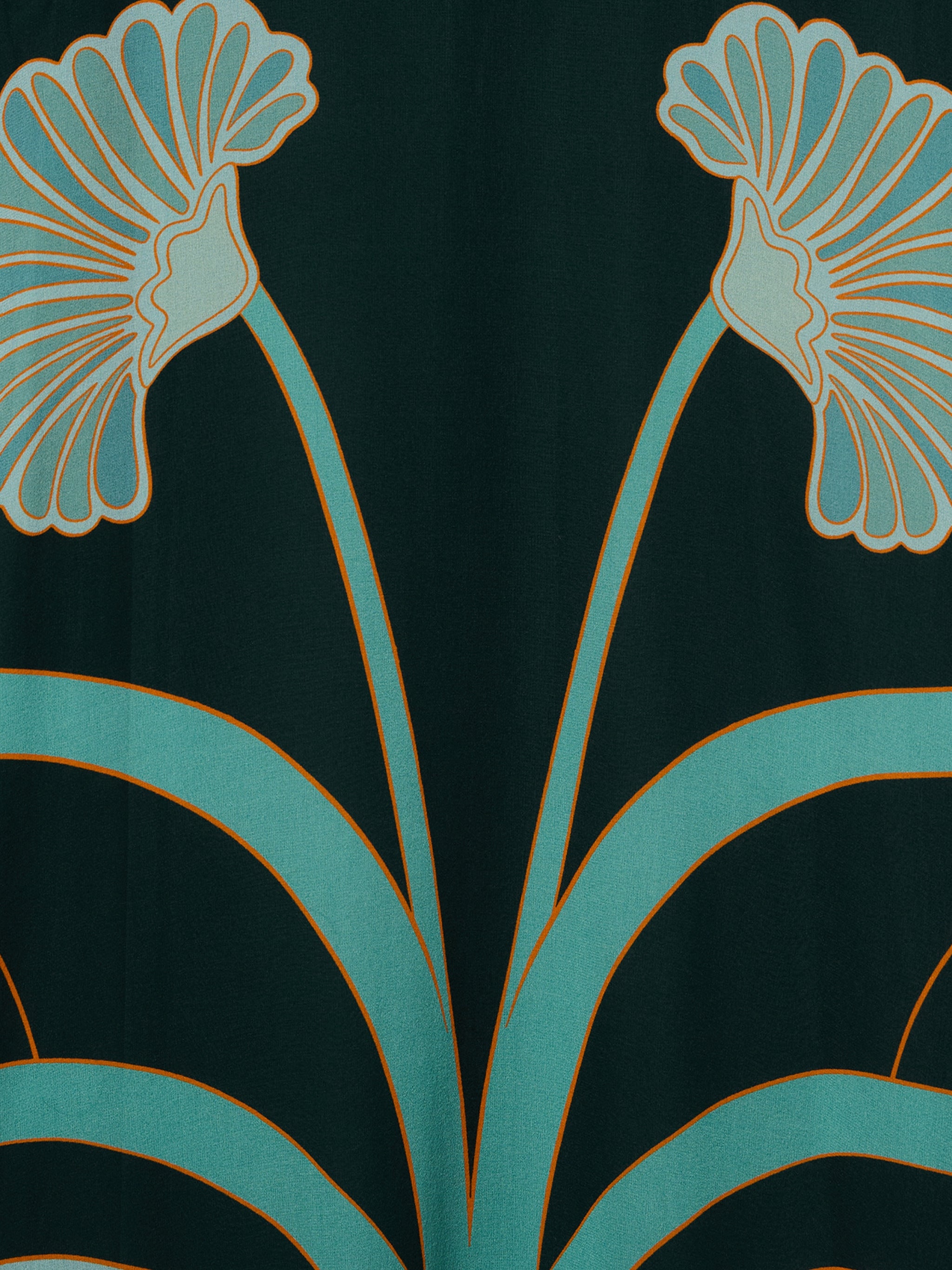 Midi magnifico dress (placee) blooming tulip placee