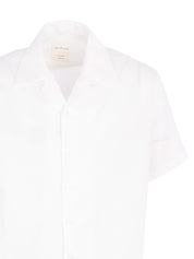 LINEN WHITE SHORT SLEEVE SHIRT