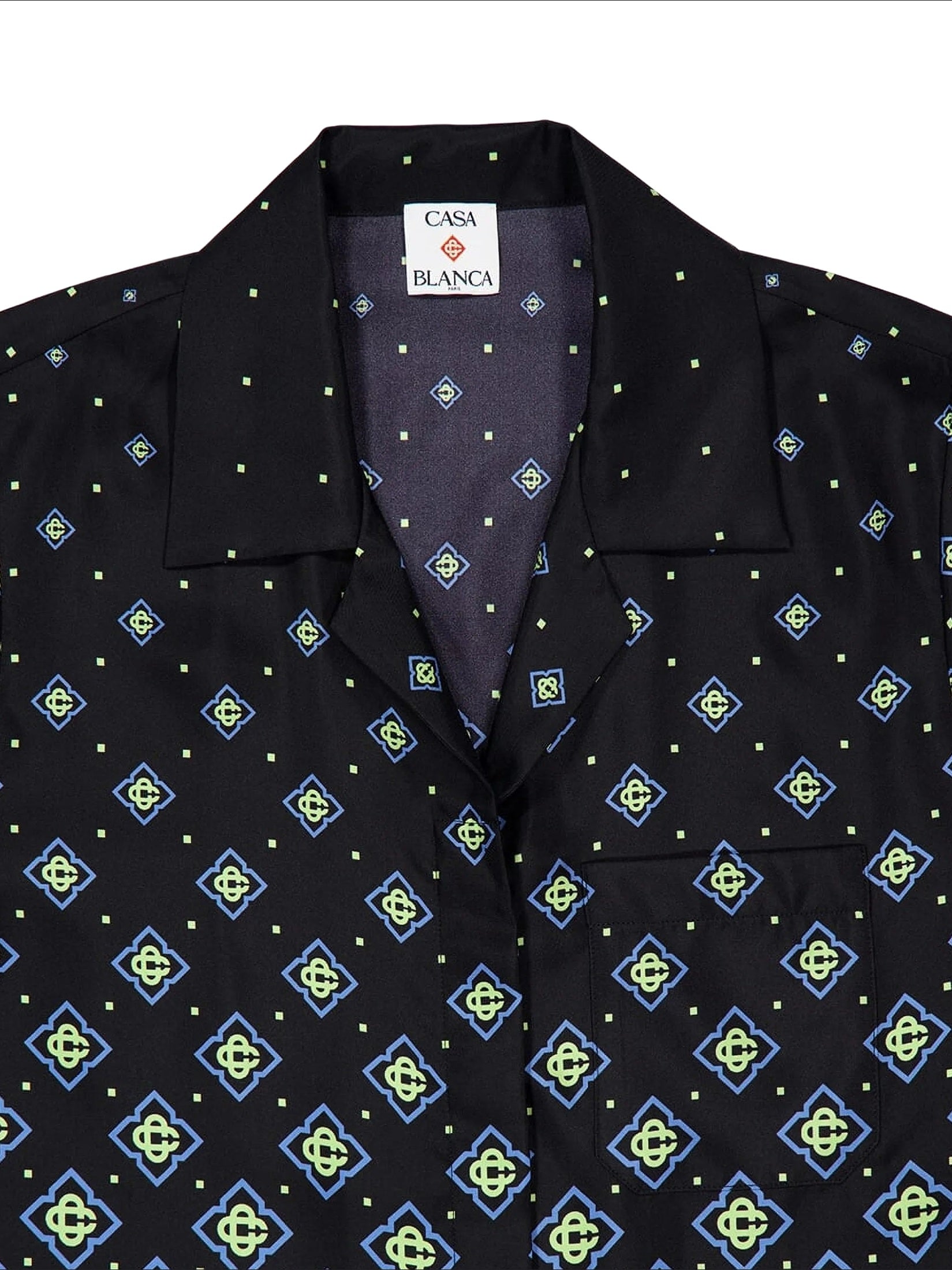 Degrade monogram long sleeve shirt