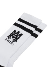 Ribbed ma athletic socks
